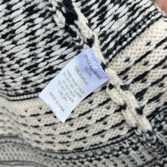 Toto collection sweater size 1XL waterfall duster cardigan - Picture 7 of 10